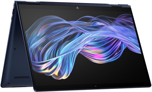 HP EliteBook X Flip G1i Intel Core Ultra 5 228V Hybride (2-in-1) 35,6 cm (14") Touchscreen WUXGA 32 GB LPDDR5x-SDRAM 512 GB SSD Wi-Fi 7 (802.11be) Windows 11 Pro Blauw