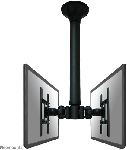 Neomounts FPMA-C200D Dual monitor/TV-beugel plafond 10-40" - h 64-104 cm