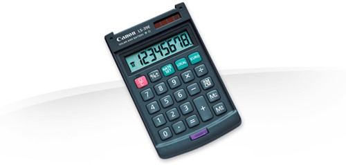 Canon LS-39E calculator Pocket Basisrekenmachine Grijs