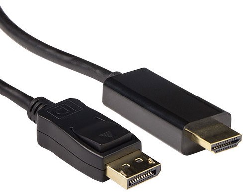 ACT AK3991 video kabel adapter 3 m DisplayPort HDMI Zwart