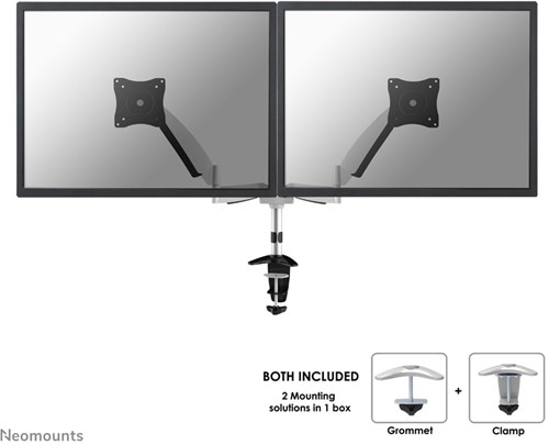 Neomounts FPMA-D950D Monitorarm 10-27" - gasveer