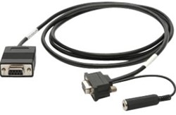 Zebra 25-13227-03R seriële kabel Zwart 1,83 m DB9