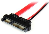 StarTech.com 15cm Slimline SATA naar SATA Adapter met Voeding F/M-2
