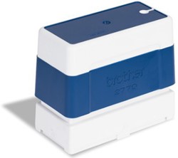 Brother PR2770E6P stempel 27 x 70 mm Blauw