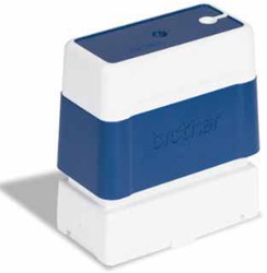 Brother PR1438E6P stempel 14 x 38 mm Blauw