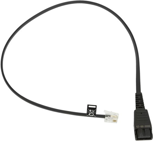Jabra 8800-00-25 telefoonkabel 0,5 m Zwart