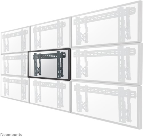 Neomounts LED-VW1000BLACK Videowall muurbeugel 40-75" - pull-out - max 50 kg