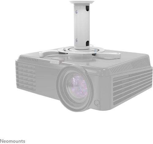 Neomounts BEAMER-C80WHITE Beamer plafondbeugel - h 13-20 cm - full motion