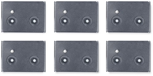 APC AR7710 Cable Containment Brackets Zwart