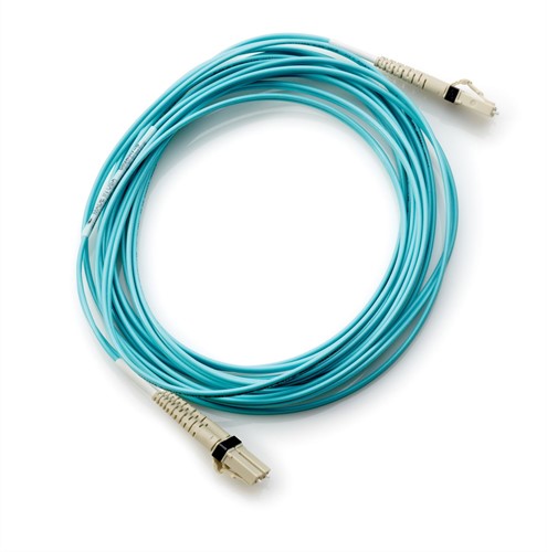 Hewlett Packard Enterprise AJ833A Glasvezel kabel 0,5 m LC Blauw-3