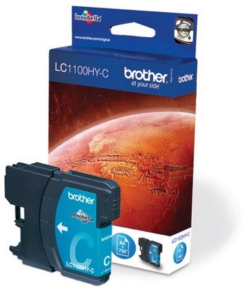 Brother LC-1100HYC inktcartridge 1 stuk(s) Origineel Cyaan