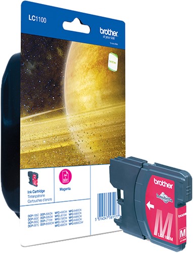 Brother LC-1100M inktcartridge 1 stuk(s) Origineel Magenta