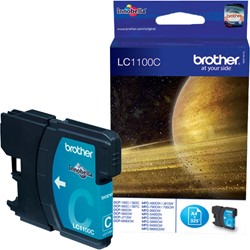 Brother LC-1100C inktcartridge 1 stuk(s) Origineel Cyaan