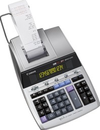 Canon MP1411-LTSC calculator Desktop Rekenmachine met printer Zilver