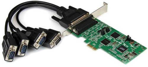StarTech.com PCI Express PCIe seriële combokaart met 4 poorten 2 x RS232 2 x RS422 / RS485