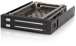 StarTech.com 2-Bay 2,5 inch Hot-Swappable SATA Mobile Rack Backplane