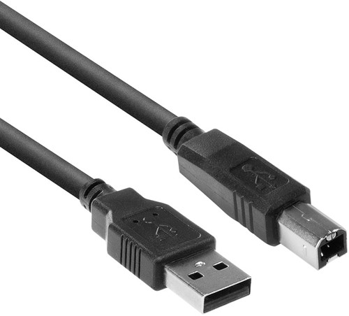 ACT USB 2.0 aansluitkabel USB a male - USB B male