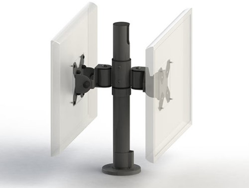 Ergonomic Solutions SpacePole SPV1103 39,9 cm (15.7") Zwart Bureau