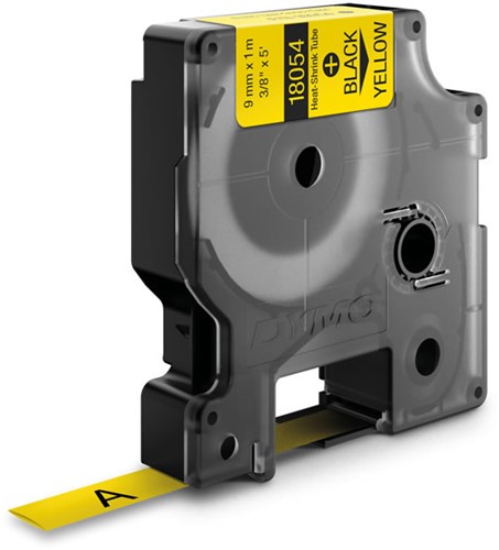 DYMO 18054 labelprinter-tape Zwart op geel