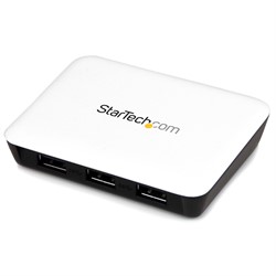 StarTech.com USB 3.0 naar gigabit Ethernet NIC netwerkadapter met 3-poorts hub - wit