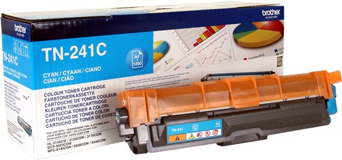 Brother TN-241C tonercartridge 1 stuk(s) Origineel Cyaan