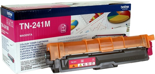 Brother TN-241M tonercartridge 1 stuk(s) Origineel Magenta
