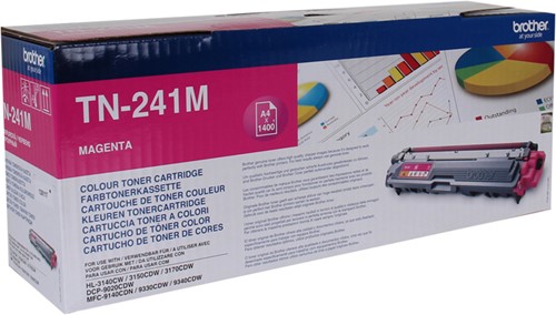 Brother TN-241M tonercartridge 1 stuk(s) Origineel Magenta-2