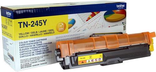 Brother TN-245Y tonercartridge 1 stuk(s) Origineel Geel