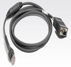 Zebra RS232 Cable Signaalkabel 2,1 m Grijs