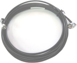Zebra CBLRD-1B4003600R coax-kabel LMR240 9,14 m Zwart