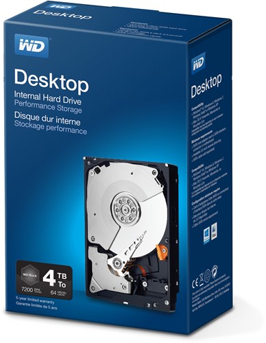 Western Digital Desktop Performance 3.5" 4 TB SATA III