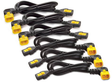 APC AP8702R-WW electriciteitssnoer Zwart 0,6 m C13 stekker C14 stekker