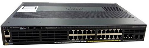 Cisco Catalyst WS-C2960X-24PSQ-L netwerk-switch Managed L2 Gigabit Ethernet (10/100/1000) Power over Ethernet (PoE) Zwart