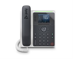 POLY Edge E220 IP telefoon Zwart 4 regels IPS
