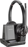 POLY Savi 8220 UC Microsoft Teams Certified DECT 1880-1900 MHz USB-A Headset-3