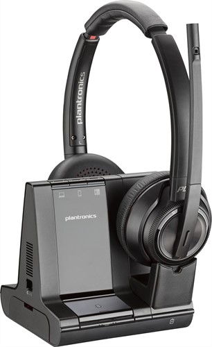 POLY Savi 8220 UC Microsoft Teams Certified DECT 1880-1900 MHz USB-A Headset-3