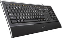 Logitech Illuminated Keyboard k740 toetsenbord Kantoor USB QWERTY Engels Zwart-3
