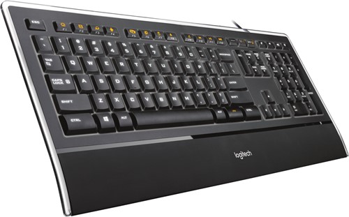 Logitech Illuminated Keyboard k740 toetsenbord Kantoor USB QWERTY Engels Zwart-3