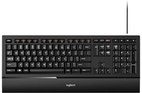 Logitech Illuminated Keyboard k740 toetsenbord Kantoor USB QWERTY Engels Zwart