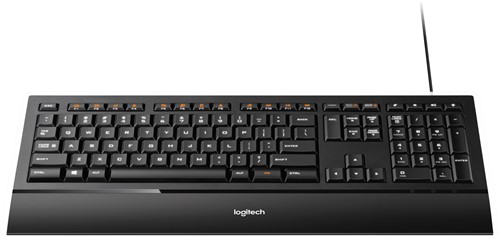 Logitech Illuminated Keyboard k740 toetsenbord Kantoor USB QWERTY Engels Zwart-2