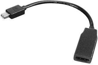 Lenovo 0B47089 video kabel adapter 0,2 m Mini DisplayPort HDMI Zwart