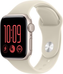 Apple Watch SE (3nd generation) OLED 40 mm Digitaal 324 x 394 Pixels Touchscreen Beige Wifi GPS
