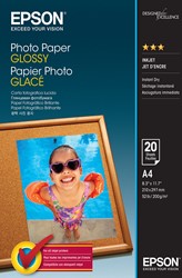 Epson Photo Paper Glossy - A4 - 20 Vellen