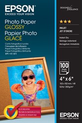 Epson Photo Paper Glossy - 10x15cm - 100 Vellen