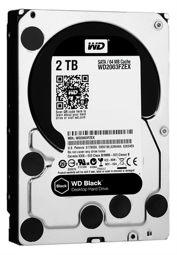 Western Digital Black 3.5" 2000 GB SATA III