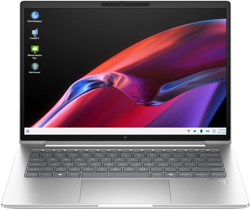 HP Mobile Thin Client Elite mt645 G8 AMD Ryzen™ 5 7535U Mobiele thin client 35,6 cm (14") WUXGA 16 GB DDR5-SDRAM 256 GB SSD Wi-Fi 6E (802.11ax) Windows 11 IoT Enterprise Zilver