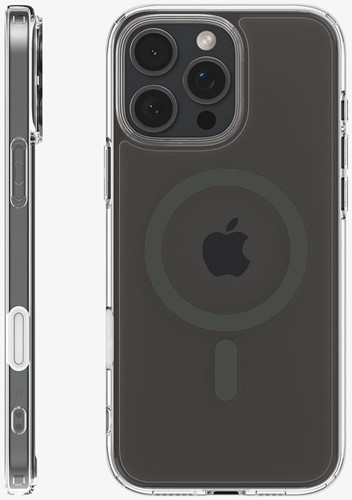 Spigen Ultra Hybrid T (MagFit) mobiele telefoon behuizingen 16 cm (6.3") Hoes Grafiet