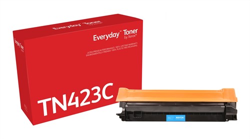 Everyday Cyaan Toner compatibel met Brother TN-423C, High capacity