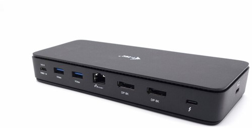 i-tec Thunderbolt 4 Dual DisplayPort Docking Station PRO + Power Delivery 92 W