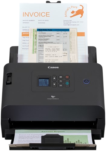 Canon imageFORMULA DR-S250N Paginascanner 600 x 600 DPI A4 Zwart